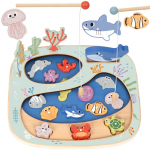 TOOKY TOY Montessori įgūdžių žaidimas &bdquo;Pagauk žuvytę&ldquo;