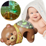 WOOPIE BABY Žvaigždžių projektorius-naktinė lemputė su lop&scaron;inėmis - 20 raminančių melodijų
