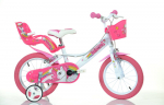 Vaiki&scaron;kas dviratis 14" UNICORN Dino bikes 144R-UN
