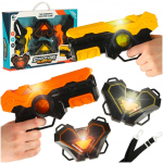 Lazerinis dažasvydžio pistoletas x 2 + interaktyvus taikinys x 2 LASER TAG