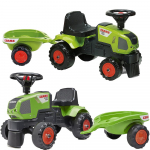 FALK Baby Claas Axos 310 Traktorius su priekaba