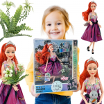 WOOPIE ROYAL Emi Lėlė 32 cm - stilinga princesė su rožine suknele + aksesuarai