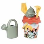 SMOBY GREEN kibiras su smėlio priedais ir laistytuvu