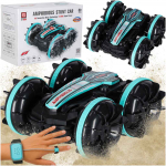 Nuotolinio valdymo automobilis amfibija, valdomas gestais 4x4 360 2.4GHz 3.7V