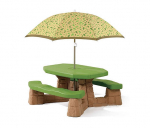 STEP2 stalas - pikniko stalas su skėčiu