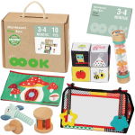 WOOPIE GREEN XXL Montessori Edukacinę 6in1 dėžutė FSC