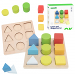 TOOKY TOY lavinamoji geometrinių formų dėlionė