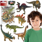 WOOPIE T-Rex dinozauro figūrėlių rinkinys, 6 vnt.