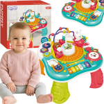 WOOPIE BABY 2-in-1 interaktyvus edukacinis stalo pianinas su garsais