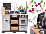Vaiki&scaron;ka medinė MDF virtuvėlė su priedais LOFT XXL 96cm