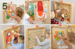 MASTERKIDZ STEM mokslo rinkinys edukacinės sieninės lentos parodai &ndash; pilna vertė