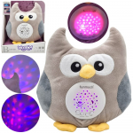 WOOPIE BABY 2in1 pelėdos projektorius &ndash; 10 lop&scaron;inių