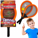 WOOPIE Didelių vaiki&scaron;kų badmintono rakečių rinkinys + plunksninė