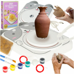 "Potter's wheel" kūrybinio molio rinkinys dažai &scaron;uniui pilkos spalvos