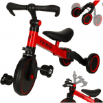 Trike Fix Mini krosinis triratukas 3in1 su pedalais raudonos spalvos