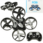 JJRC H36 mini 2.4GHz 4CH 6 a&scaron;ių RC dronas juodas