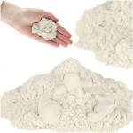 Vaiki&scaron;kas smėlis 1 kg mai&scaron;elyje baltas