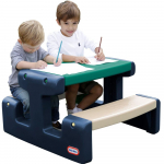 &bdquo;Little Tikes&ldquo; mėlynas/žalias vaikų pikniko stalas sodui