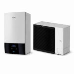 Daikin &scaron;ilumos siurblys EBBX16D6V komplekte ERLA14DW1 su vėsinimu galia 13.38 kW
