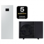Samsung &scaron;ilumos siurblys AE200DNWMPK/EU komplekte AE120BXYDGG/EU galia 12,0 kW trifazis