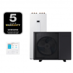 Samsung &scaron;ilumos siurblys AE260CNWMGG/EU komplekte AE080CXYDGK/EU galia 8,0 kW trifazis