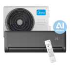 Midea EZ modelis EZB-18RD6-I komplekte EZ-18RD6H-O