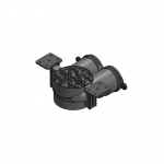 Difuzoriaus pajungimo dėžė Komfovent AERO-PRO SLIM BOX 125-75&times;2