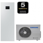Samsung &scaron;ilumos siurblys AE200DNWSPG/EU komplekte AE060CXEDEG/EU galia 6,0 kW