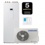 Samsung &scaron;ilumos siurblys AE260CNWMEG/EU komplekte AE080RXYDEG/EU galia 8,0 kW