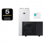 Samsung &scaron;ilumos siurblys AE260CNWMGG/EU komplekte AE080BXYDGG/EU galia 8,0 kW trifazis