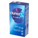 DUREX Classic Condoms 1 pakelis - 12 vnt.