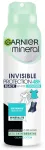 Garnier Mineral Deodorant spray Invisible Protection 48h &Scaron;varus Medvilnė - Juoda, Balta, Spalvos 150ml