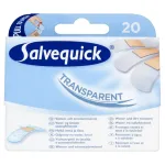 Salvequick Transparent Plasters 1 pakelis - 20 vnt.