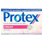 Protex Cream bar soap 90g muilo juosta, skirta odos priežiūrai