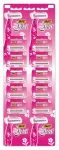 Bic Miss Soleil vienkartinis skustuvas ant juostos 10vnt