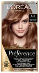 LOREAL Preference plaukų dažai 6 Tamsiai &scaron;viesūs