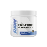 Creatine Monohydrate, Blue Raspberry - 213g - Raw Nutrition