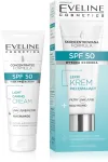 EVELINE SPF 50 Light Care Cream Filtrai+Niacinamidas riebiai ir mi&scaron;riai odai 30 ml