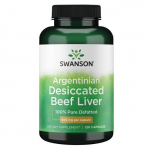 Argentinian Desiccated Beef Liver - 500 mg - N120 - Argentinieti&scaron;kos džiovintos jautienos kepenys -Swanson