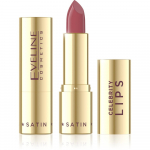 EVELINE Celebrity Lips Creamy lūpų dažai su satino efektu Nr. 478