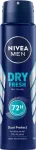 Nivea DRY FRESH deodorant spray for men 250ml