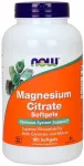 Magnesium Citrate Softgels - 180 softgels - NOW Foods