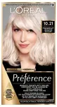 LOREAL Preference plaukų dažai 10.21 - labai labai &scaron;viesus perlų blondinas 1 vnt.