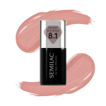 SEMILAC Smart Extend Hybrid Varnish Soft Beige no. 801 7 ml