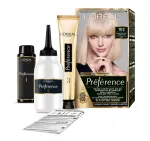 LOREAL Preference plaukų dažai Nr. 102 - labai labai &scaron;viesi perlų blondinė 1op.