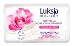 Luksja Creamy & Soft Smoothing Creamy Bar Soap Rožė ir Pieno Baltymai 90g