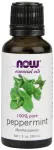 Essential Oil, Peppermint Oil - 30 ml - NOW Foods