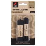 BUTI Shoelaces Batų rai&scaron;teliai (100cm) - Juoda 2 poros