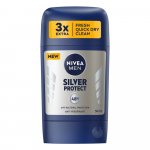 NIVEA Men's deodorant stick SILVER PROTECT 50ml