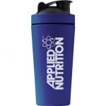 Premium nerūdijančio plieno shaker gertuvė - mėlyna - 750 ml - Applied Nutrition
